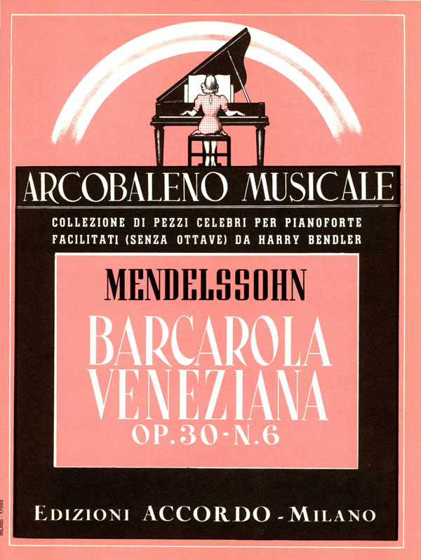Barcarola veneziana op. 30 n. 6