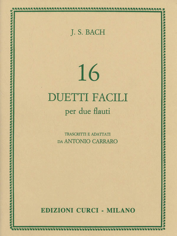 16 Duetti facili per 2 flauti