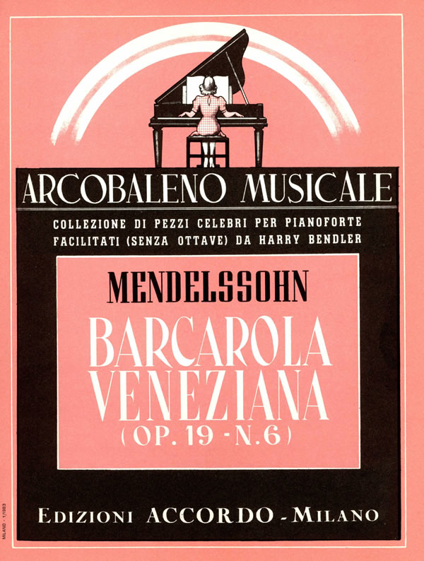 Barcarola veneziana op. 19 n. 6