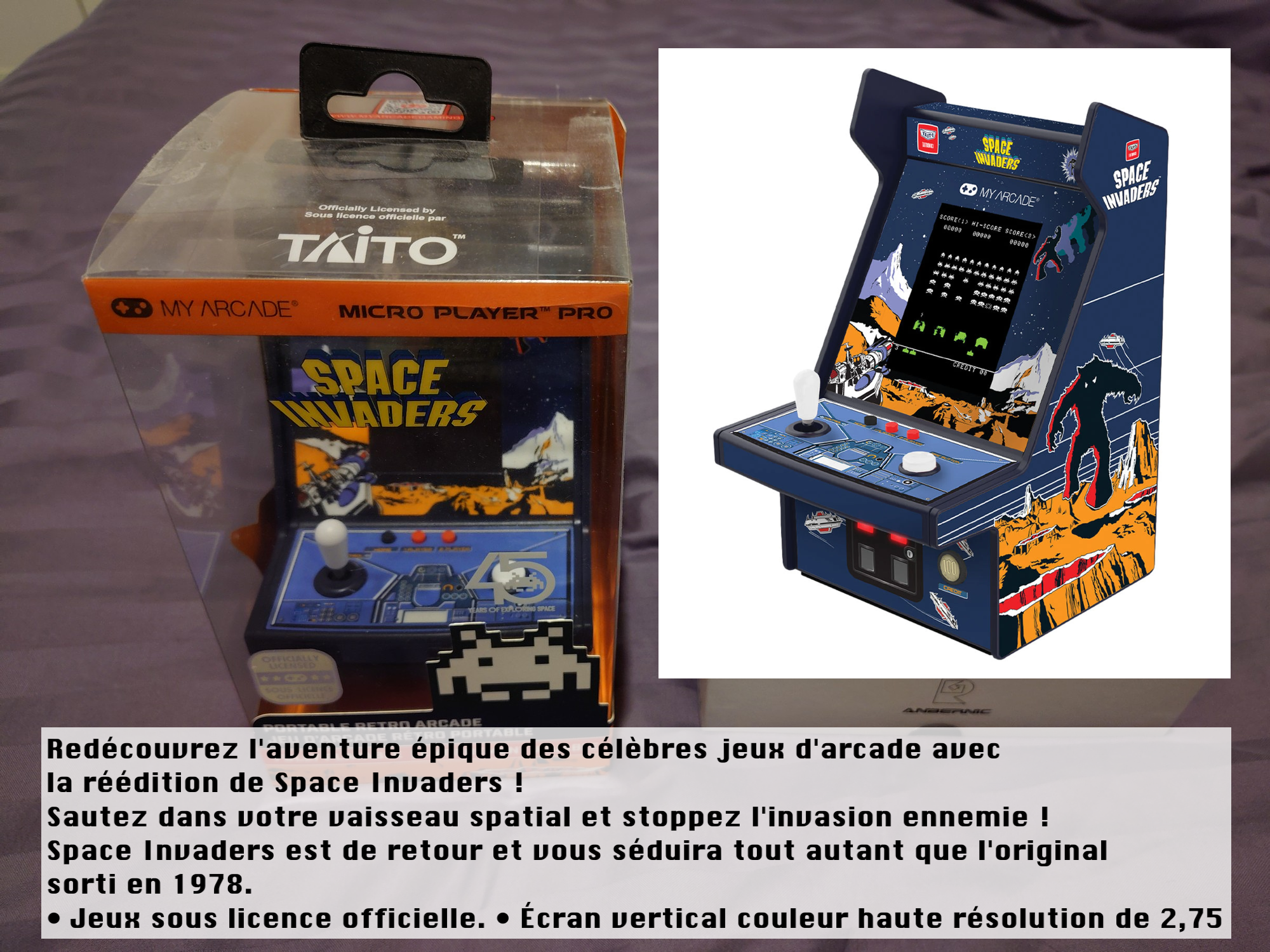 Borne space invaders