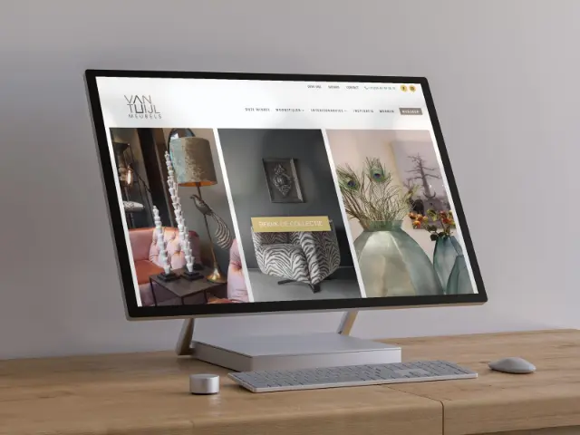 website voor vantuijlmeubels