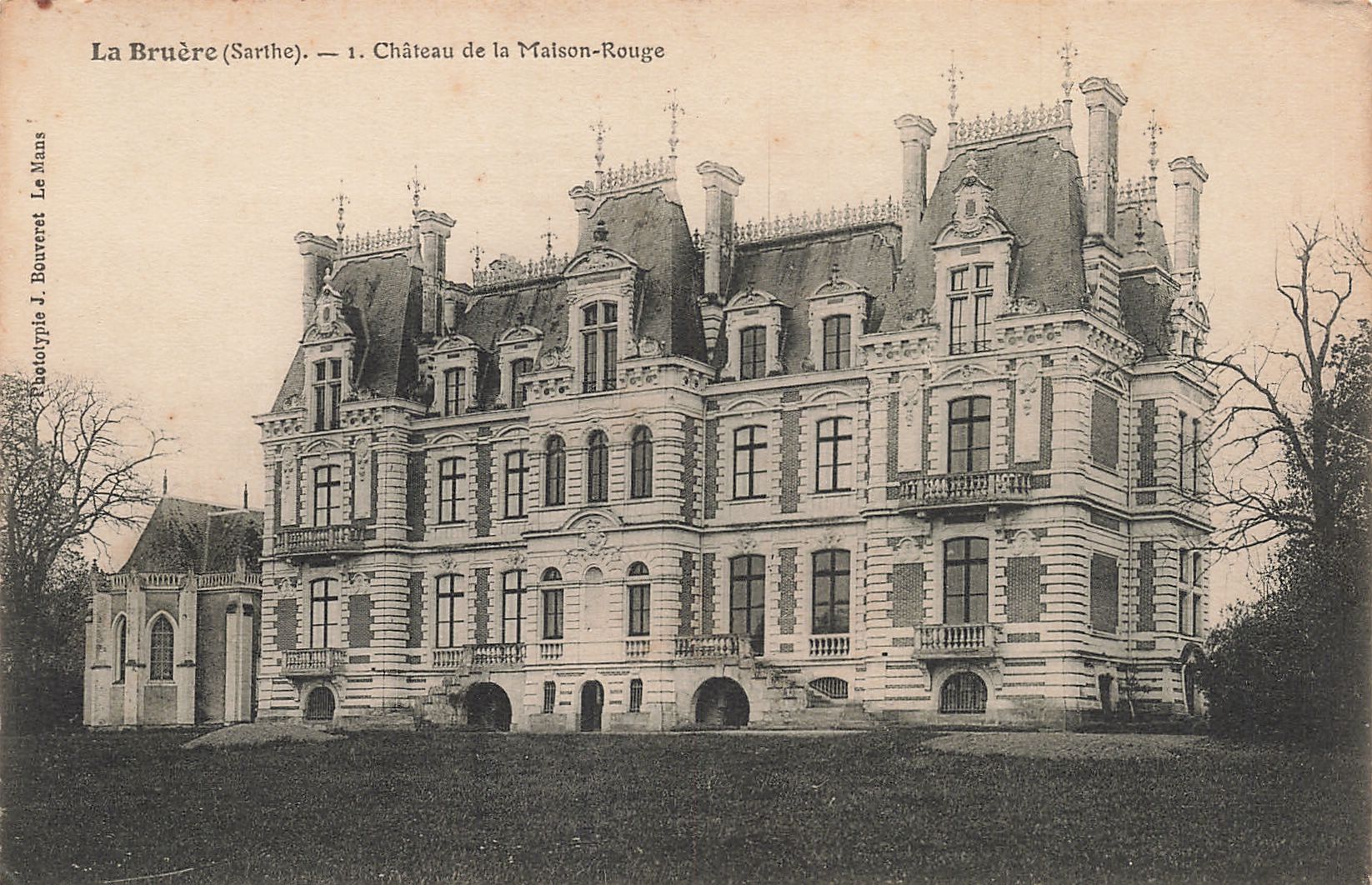 72 LA BRUERE Château De La Maison Rouge EUR 5,90 - PicClick FR