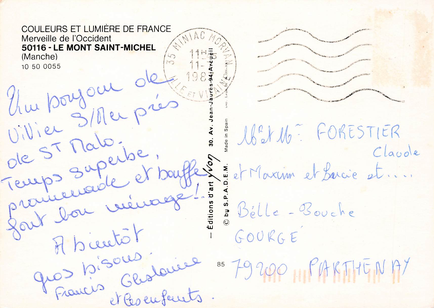 50 MONT SAINT MICHEL MONT SAINT MICHEL eBay