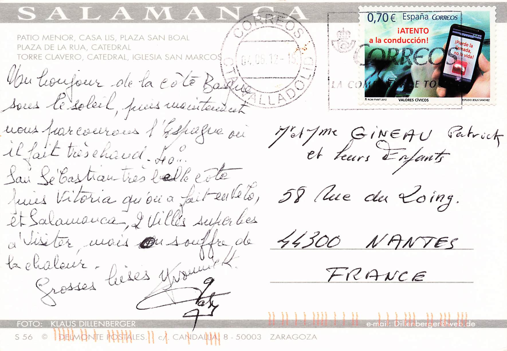 SPAIN SALAMANCA PLAZA MAYOR eBay