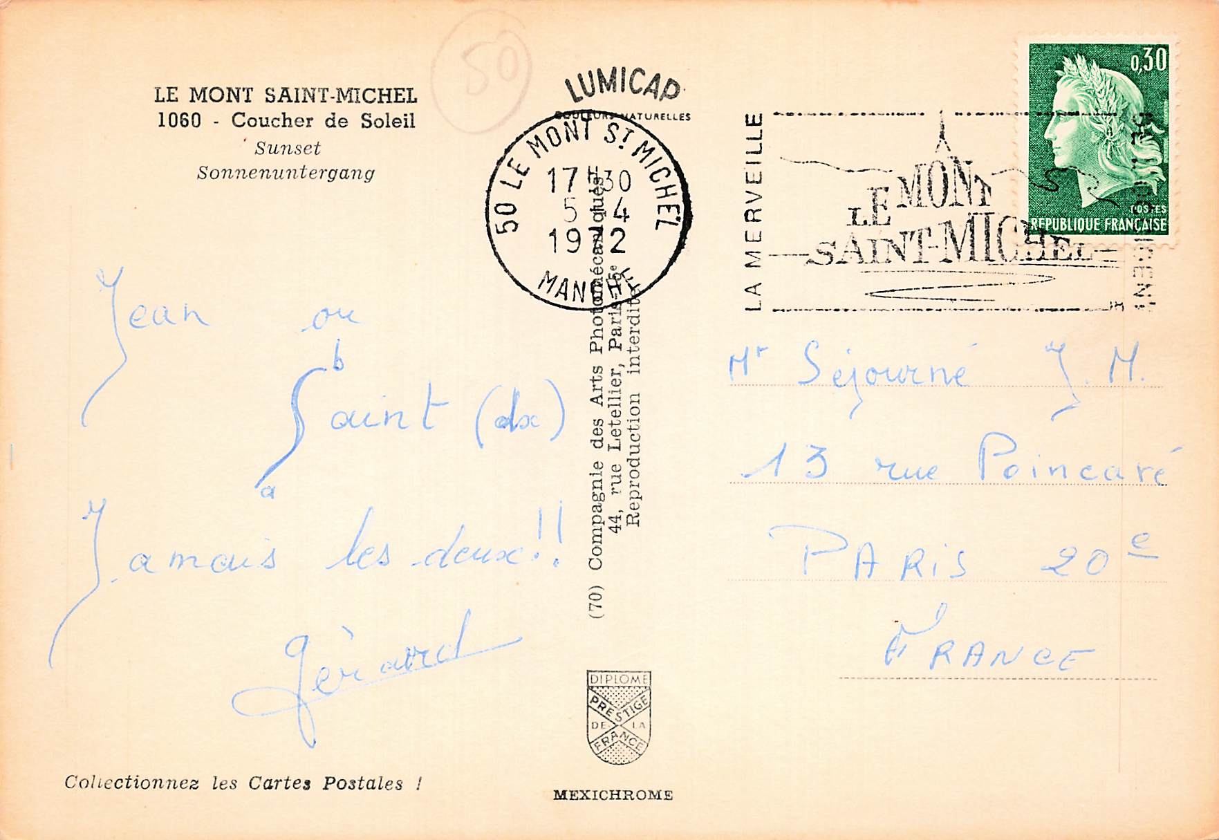 50 MONT SAINT MICHEL LE MONT SAINT MICHEL eBay