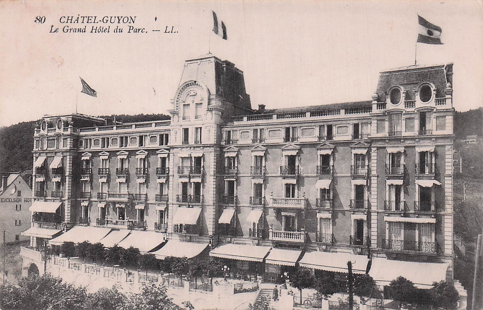 Carte Postale Ancienne - Chatel-Guyon - Le Tennis Du Parc - Occasion