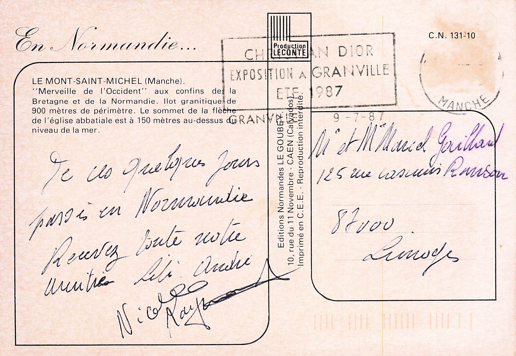 50 MONT SAINT MICHEL LE MONT SAINT MICHEL eBay