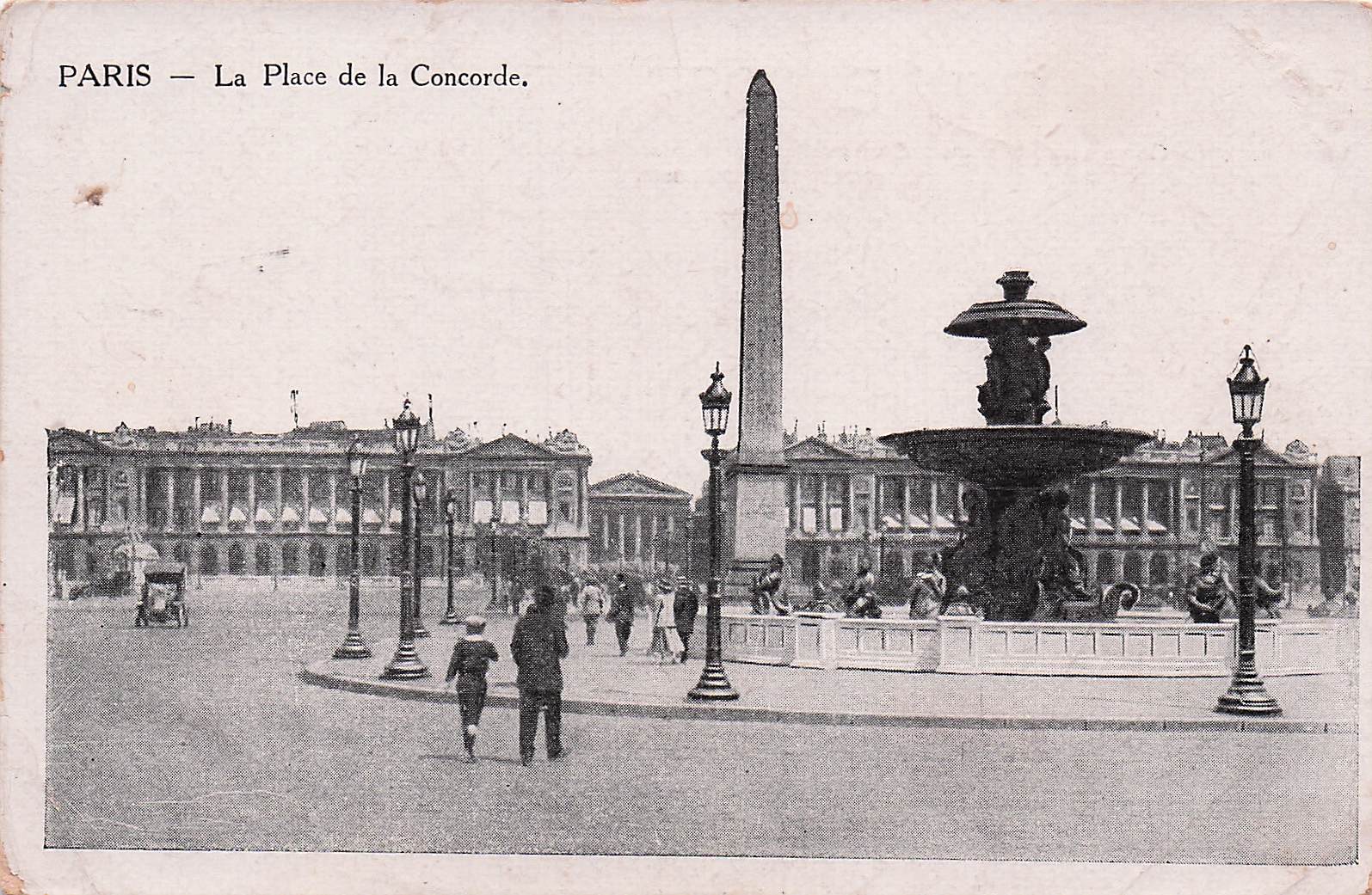 75 PARIS LA PLACE DE LA CONCORDE